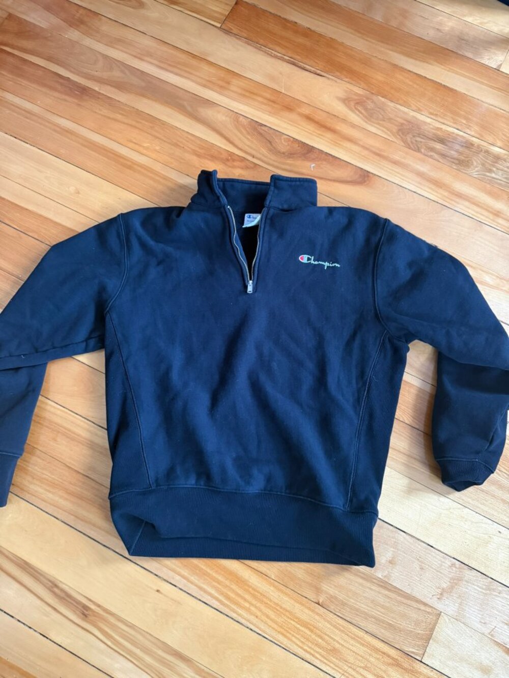 Champion Reverse Weave Quarter Zip - Size M (Closet closing permanently 5/15!)